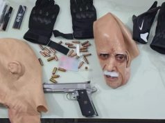 Arrestohet 29-vjeçari shkodran me rrezikshmëri të lartë shoqërore, policia i gjen maska silikoni, armë dhe municion! Në pranga dhe shokët