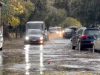 Elbasani nën pushtetin e ujit/ Rreshjet e dendura sjellin vështirësi në qarkullimin e mjeteve