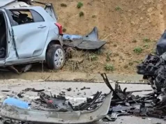 Aksident i frikshëm në Bypass-in e Vlorës/ Makinat përplasen me njëra-tjetrën, dy të plagosur