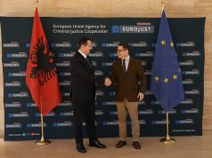 Klodian Braho në Hagë, kreu i SPAK takohet me presidentin e Eurojust: Fokus lufta kundër krimit të organizuar