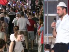 Zv/Presidenti i PE i bashkohet protestës, vendos qeleshen në kokë: Edi Rama ka frikë! Jeni në anën e duhur të historisë