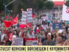 Dita e 27 e tubimit kundër kryeministrit, qytetarët nisin marshimin drejt Kryeministrisë, kërkojnë dorëheqjen e Ramës