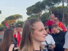 Marjana Koçeku i bashkohet protestës
