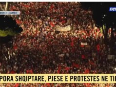 “Zyrtarisht Kryeministria është e rrethuar”/ Shqiptarët në revoltë kundër qeverisë, ‘elektrizohet’ sheshi, qytetarët ndezin blicat: Rama jep dorëheqjen