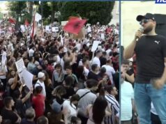 O plak i ligë, ne jemi rinia”/ Protestuesi mesazh të ashpër Ramës: Mos e detyro turmën të humbasë kontrollin! Rojet e tua do të të sjellin vetë zvarrë këtu!