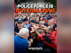 Protesta kundër Ramës/ Qytetarët u morën zvarrë para Parlamentit! PDE/EDP ngre shqetësime për ndërhyrjen e policisë: Shqetësuese për një vend që aspiron BE-në