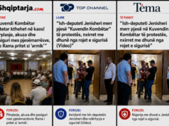 Manipulimi i mediave të Ramës me “Kuvendin Kombëtar” të protestës