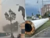 Një stuhi e fuqishme godet Shkupin, raportohen dëme të shumta materiale