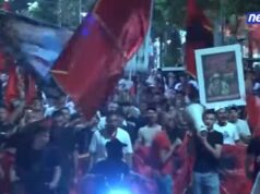 Protestuesit distancohen nga incidenti te Komisariati 3: Katër persona të infiltruar kryen aktet e dhunshme, nuk janë pjesë e protestës
