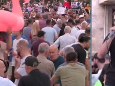 Protesta e 40-të para Kryeministrisë, i riu: Shqiptarët kanë vrarë frikën, do të vazhdojmë deri në fund