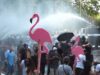 Tensione para Kuvendit/ Protestuesit tentuan të kalonin gardhin, ujë me piper dhe gaz lotsjellës ndaj qytetarëve, ata përgjgjen me vezë