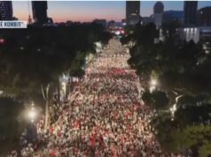 Revolta e 35 ndër më të mëdhatë në historitë e vendit/ Varg kilometrik, protestuesish