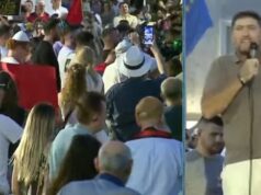 Protesta e 52-të, qytetari i revoltuar: Koha e maskarenjve ka përfunduar, të çlirojmë Shqipërinë nga këto hiena