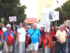Nis marshimi i madh drejt Kryeministrisë, protestuesit mbushin rrugët me thirrje për dorëheqje